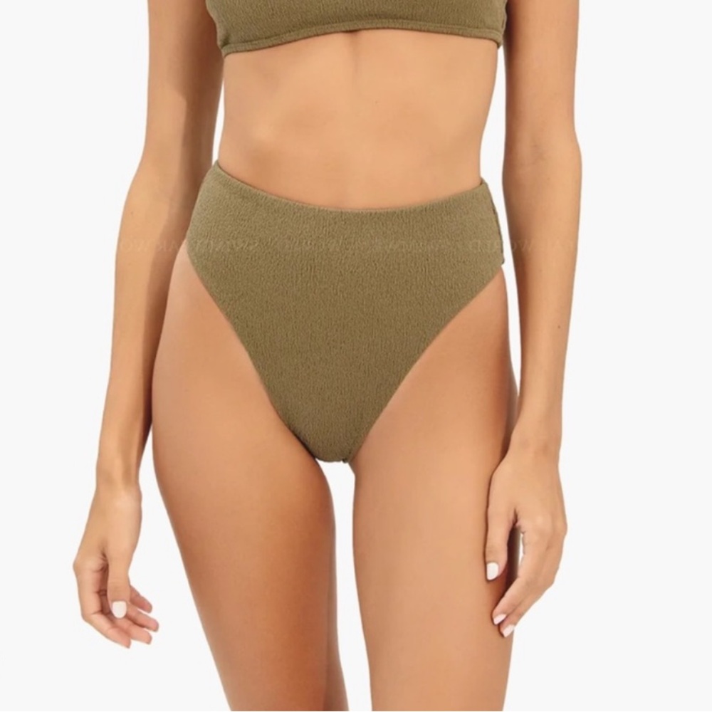 Vix Gigi Hot Pants Bikini Bottoms Firenze Pistachio